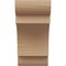 Ekena Millwork 8"W x 8"D x 16"H Wide New Brighton Rough Cedar Woodgrain TimberThane Corbel, Primed Tan CORUR08X08X16NEBRCPR - alternate 6